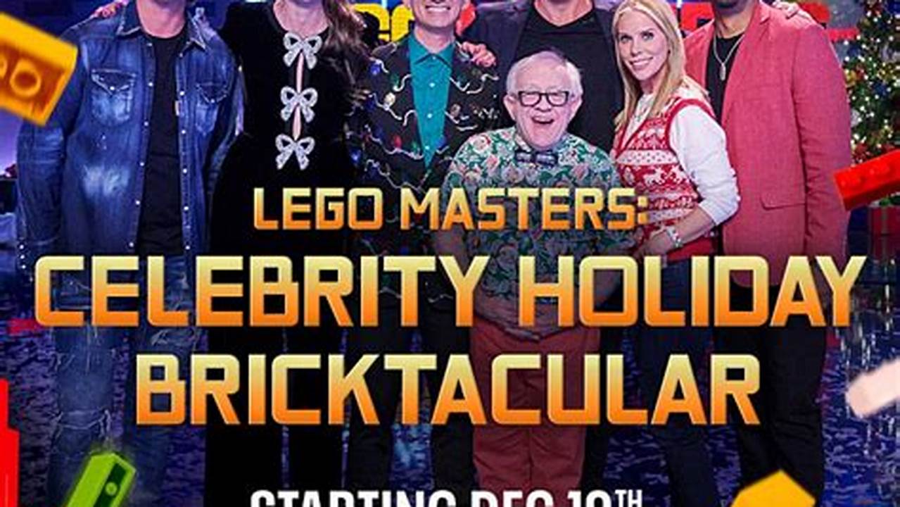 Lego Masters Holiday Special Celebrities 2024