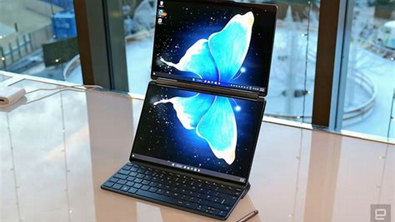 Lenovo Dual Screen Laptop 2024