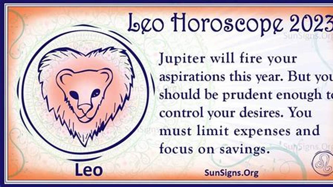 Leo March 2024 Horoscope