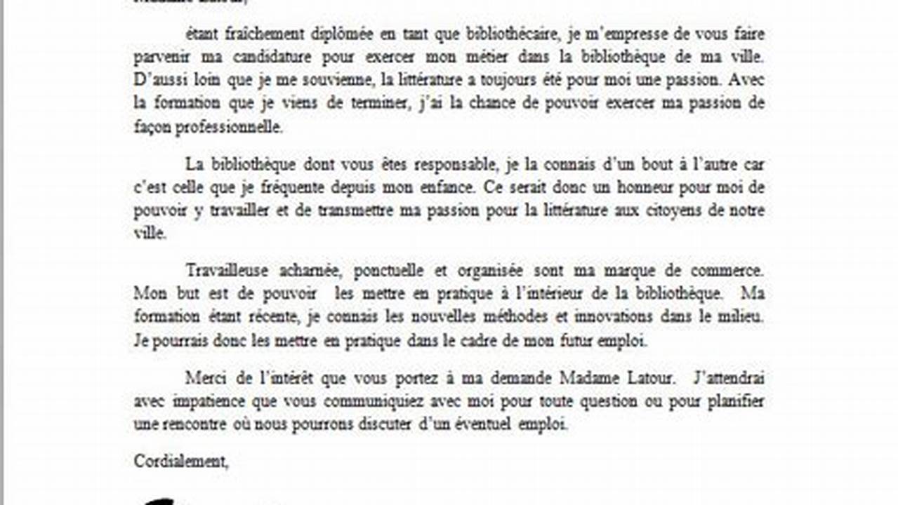 Découvrez une mine d'informations sur la lettre de motivation pour bibliothécaire