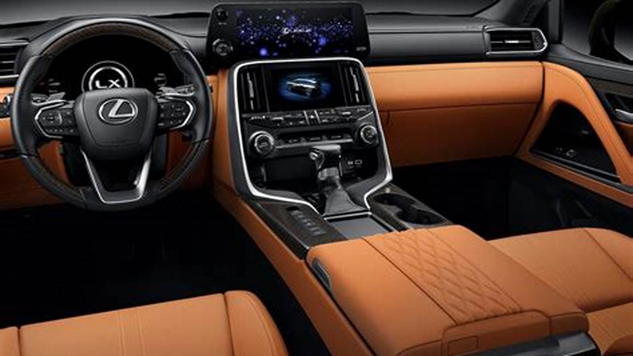 Lexus Lx 600 Interior 2024