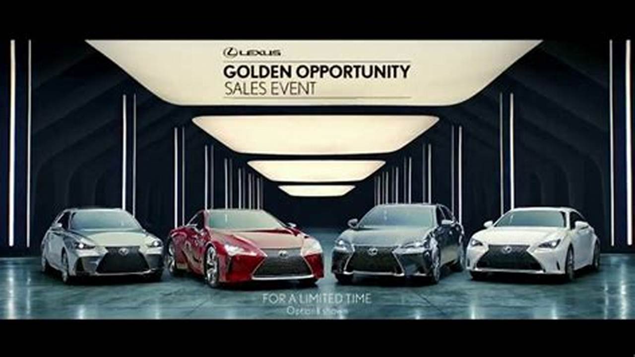 Lexus Sales Event 2024