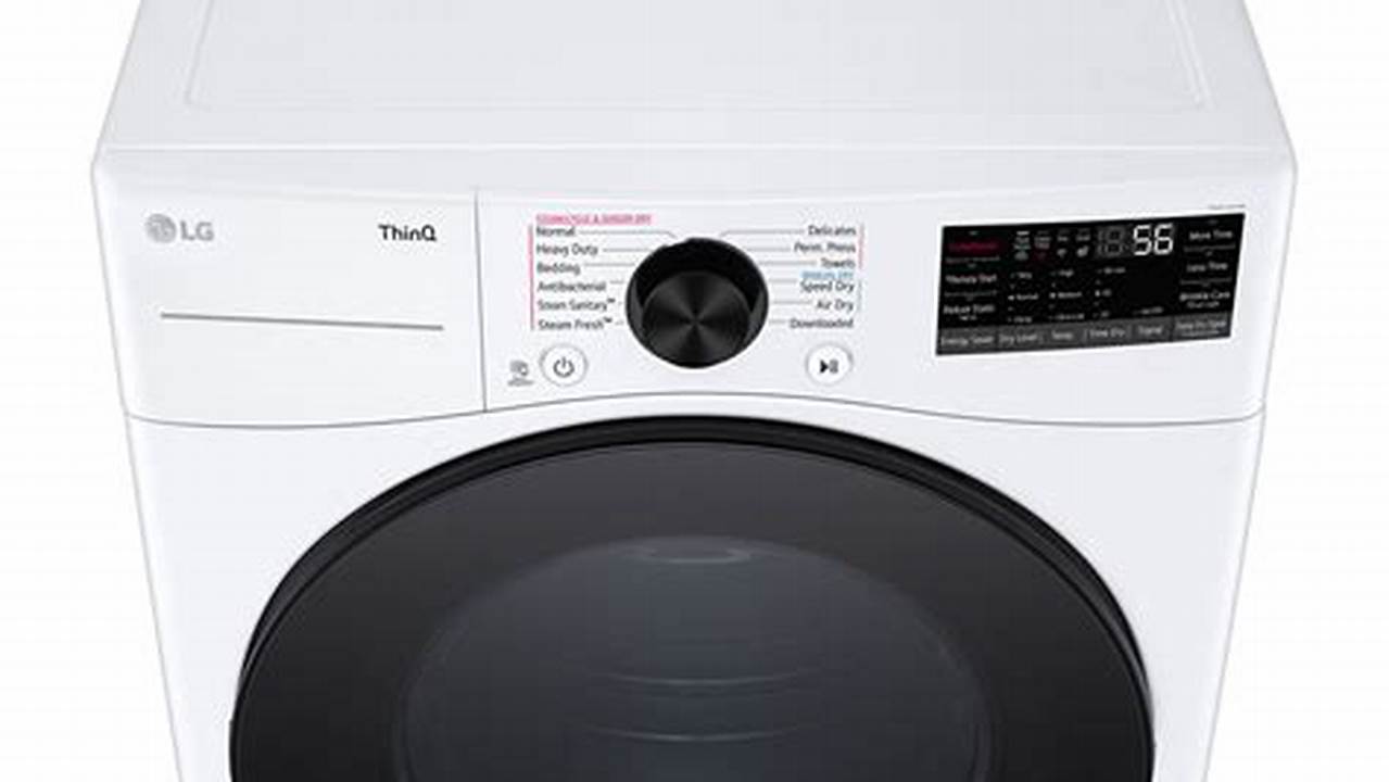 Lg Wm4080Hwa Washing Machine &amp;Amp; Lg Dlex4080W Electric Dryer, Now $1,450 (17% Off)., 2024