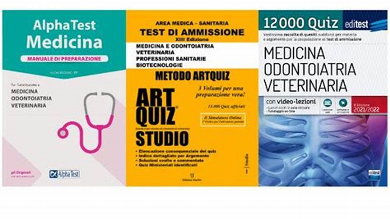 Libri Per Prepararsi Al Test Di Medicina 2023