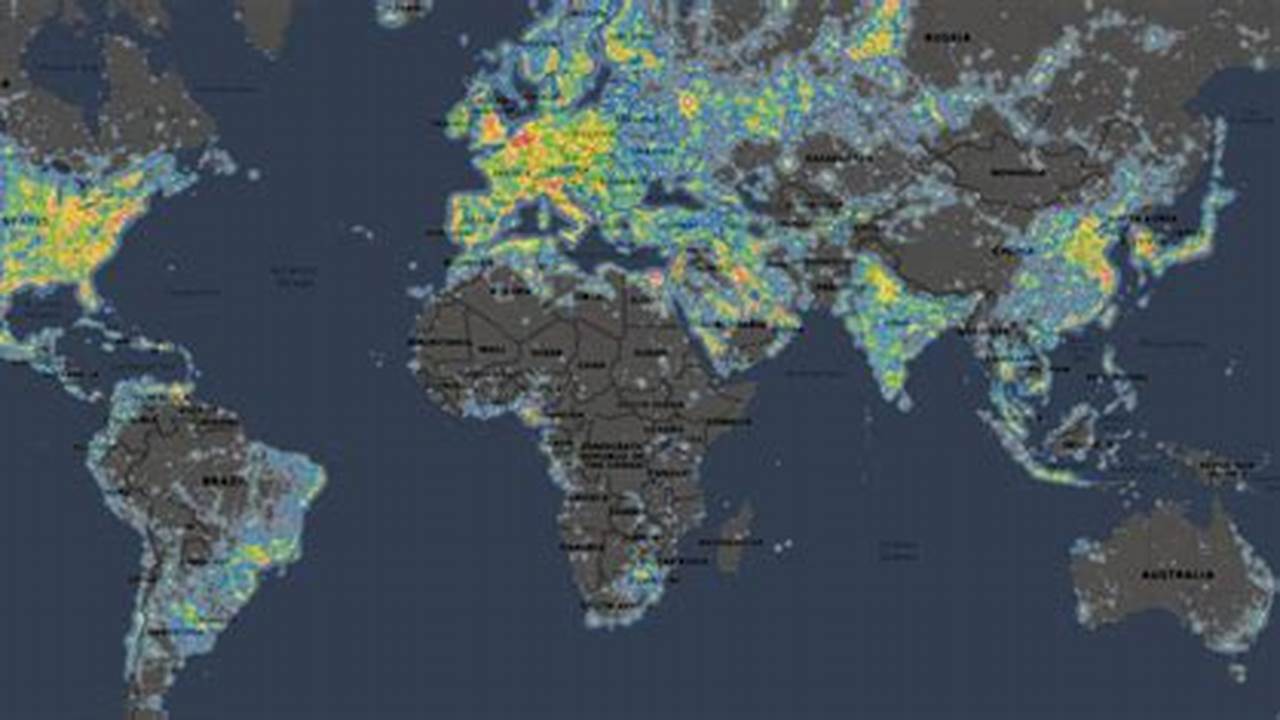 Light Pollution Map 2024