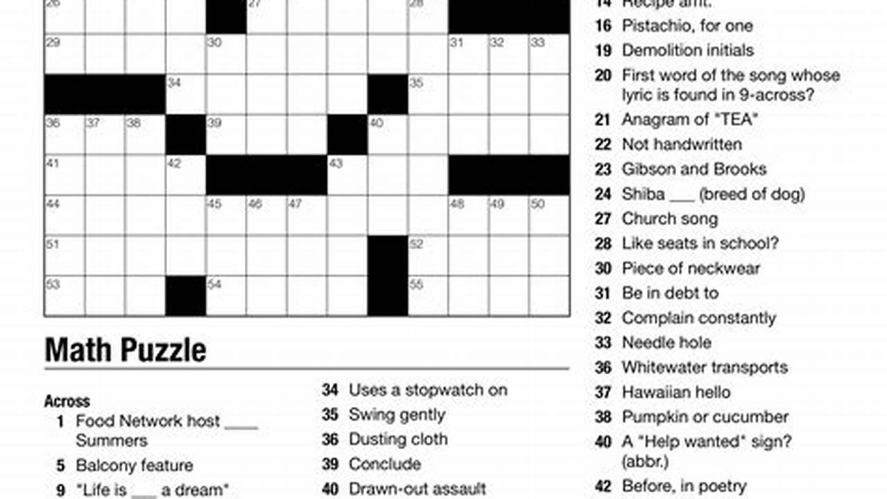 Like All Crosswords Can Only Be Played Once A Day., 2024