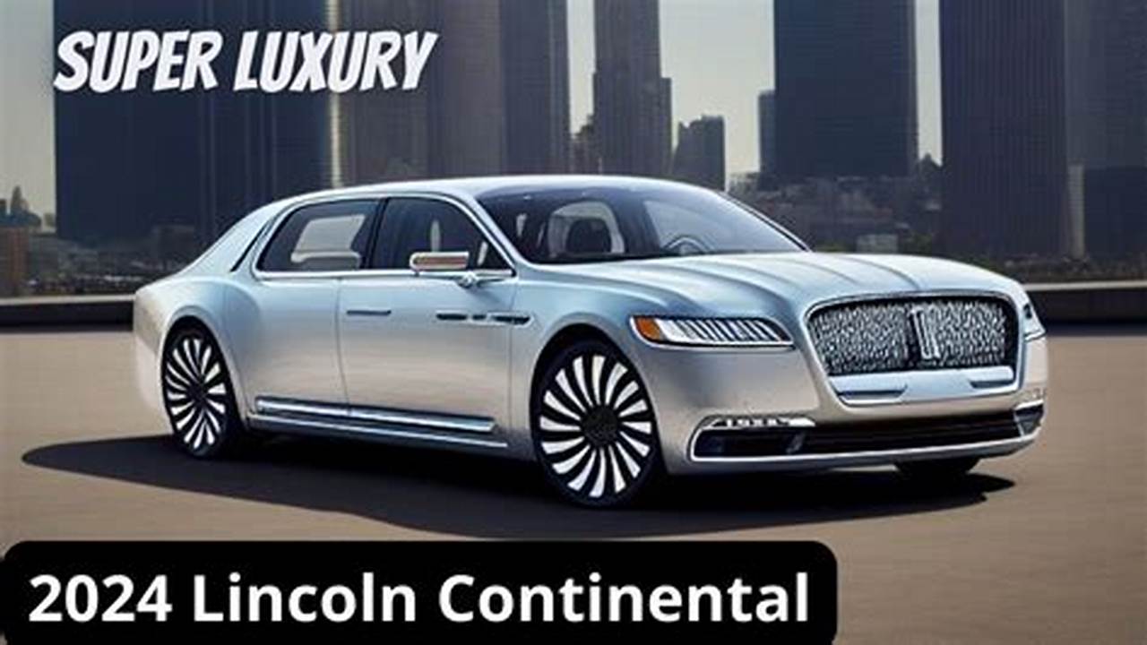 Lincoln Town Car 2024 Price