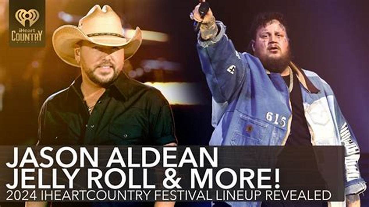 Line Up Jason Aldean, Jelly Roll, Old Dominion, More., 2024