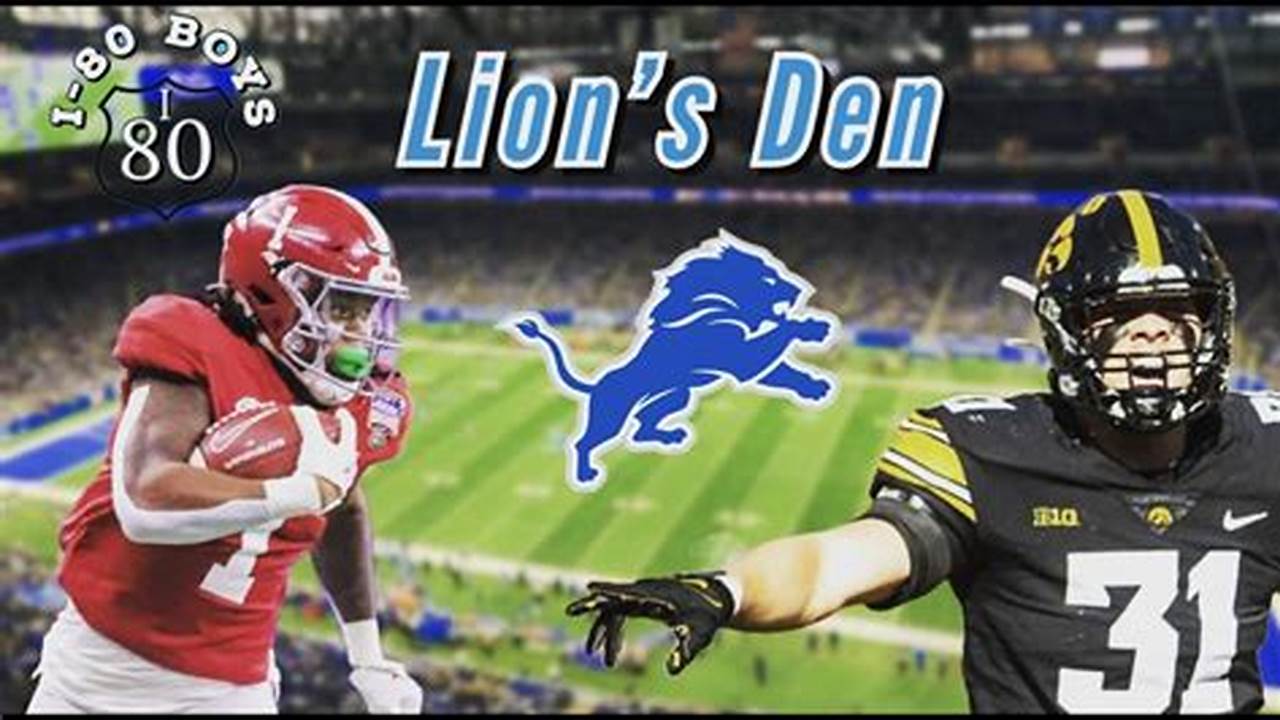 Lions Draft Recap 2024