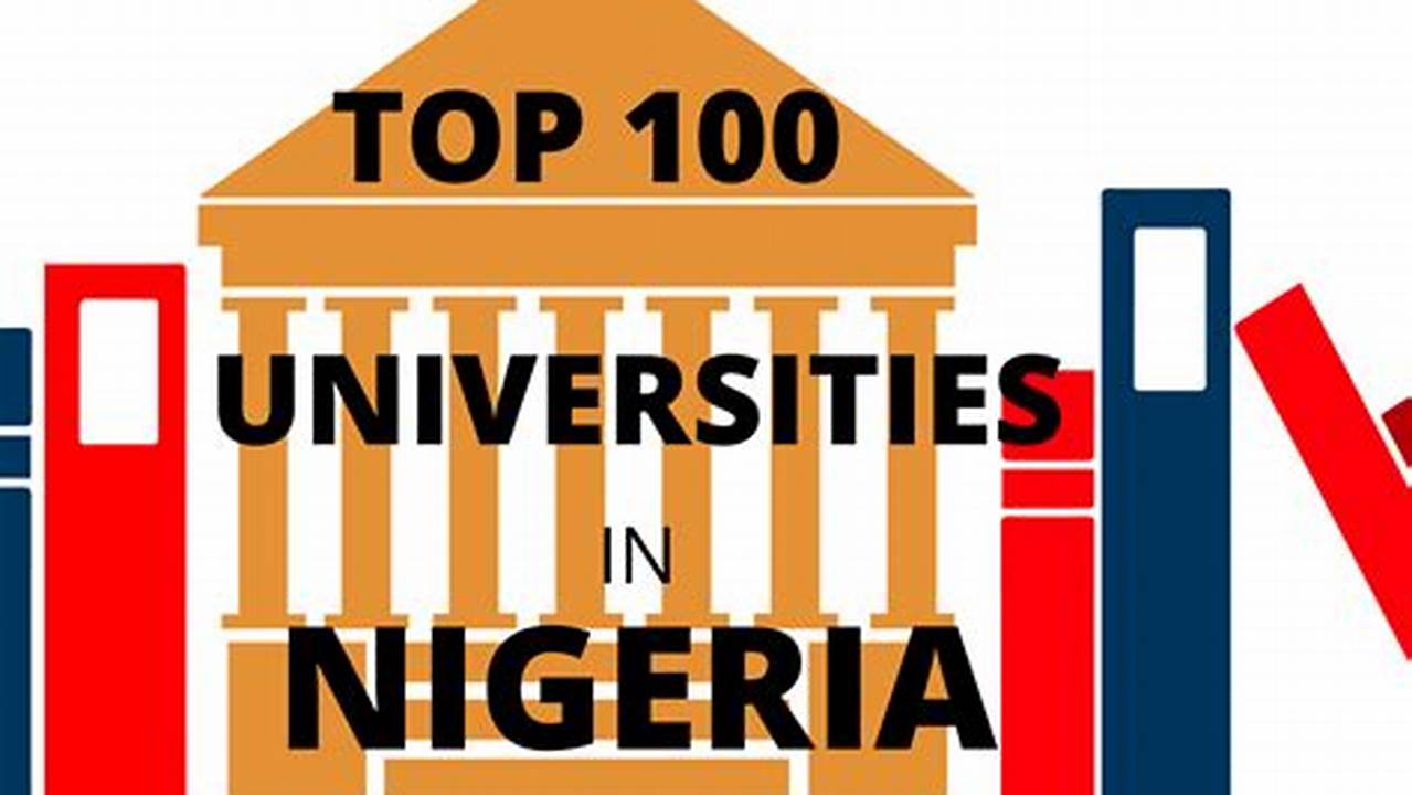 List Of Best Universities In Nigeria 2025