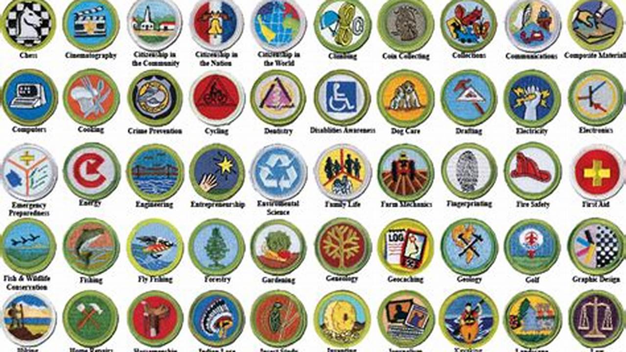List Of Merit Badges Pdf 2024