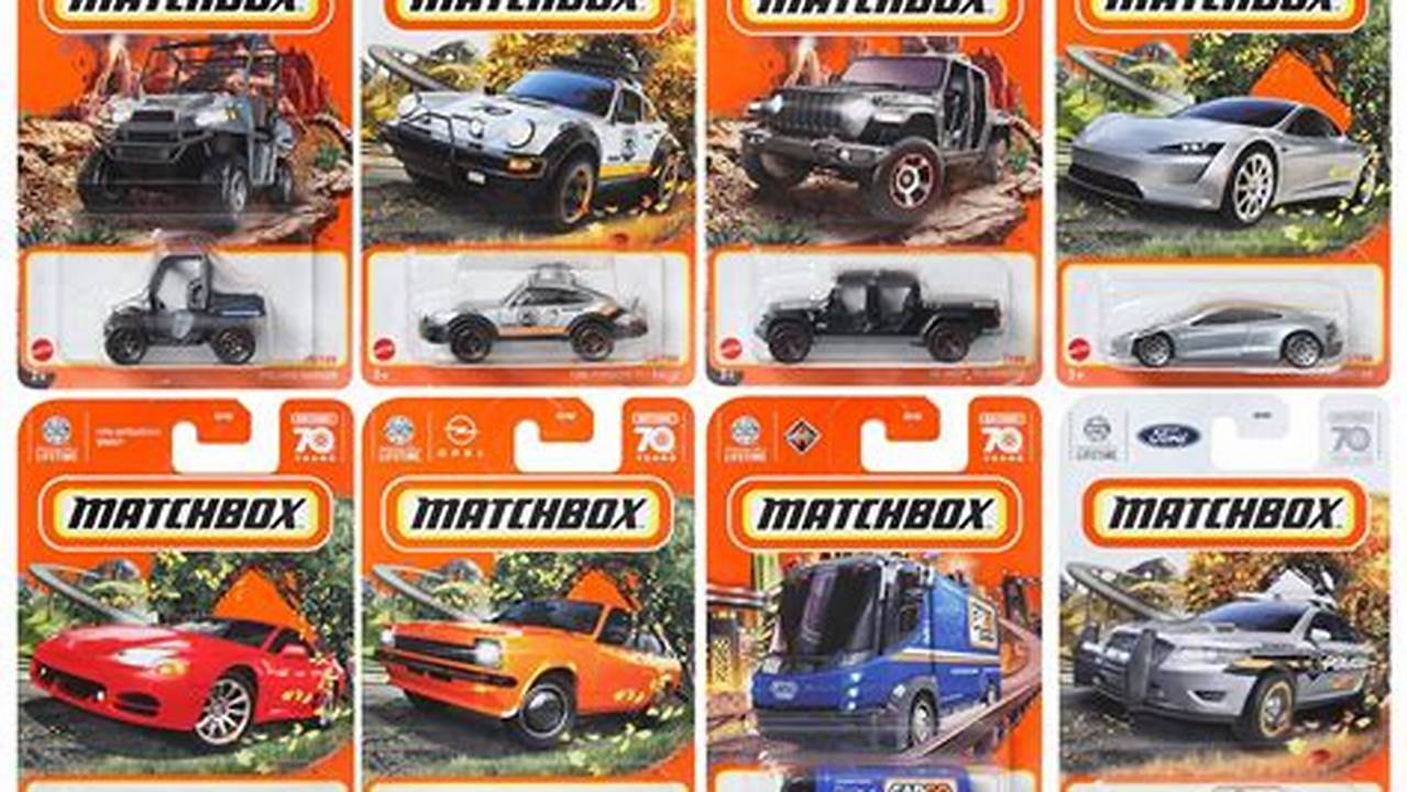 Lists Of Matchbox By Year., 2024