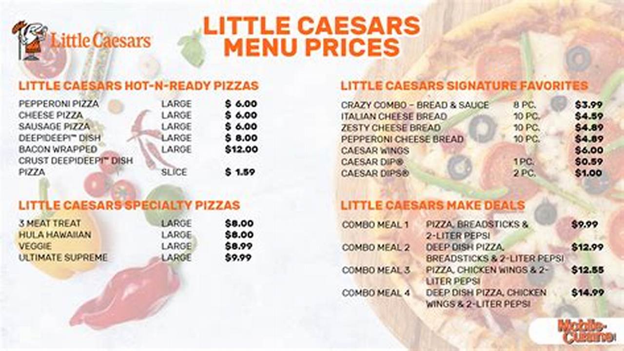 Little Caesars Hot And Ready Price 2024