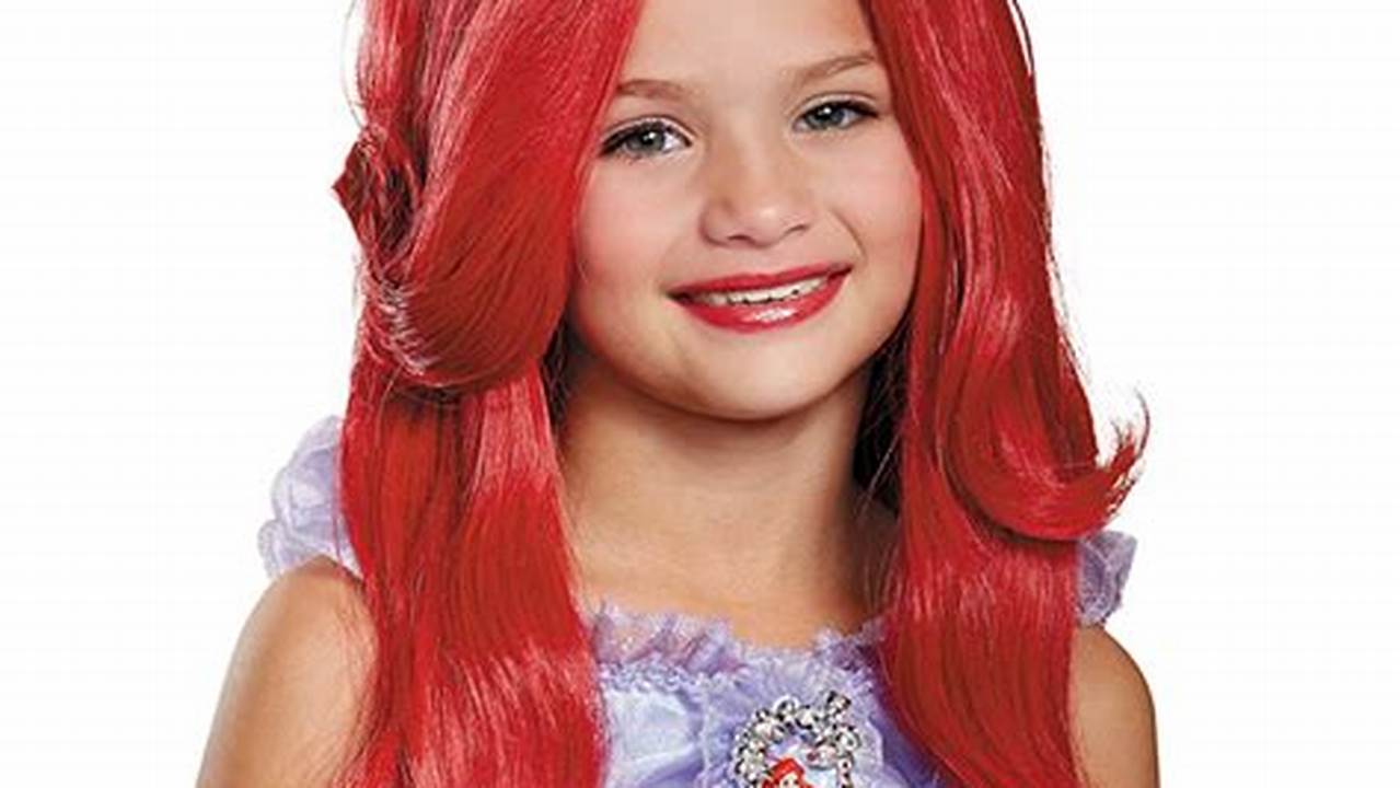 Little Mermaid 2024 Wig