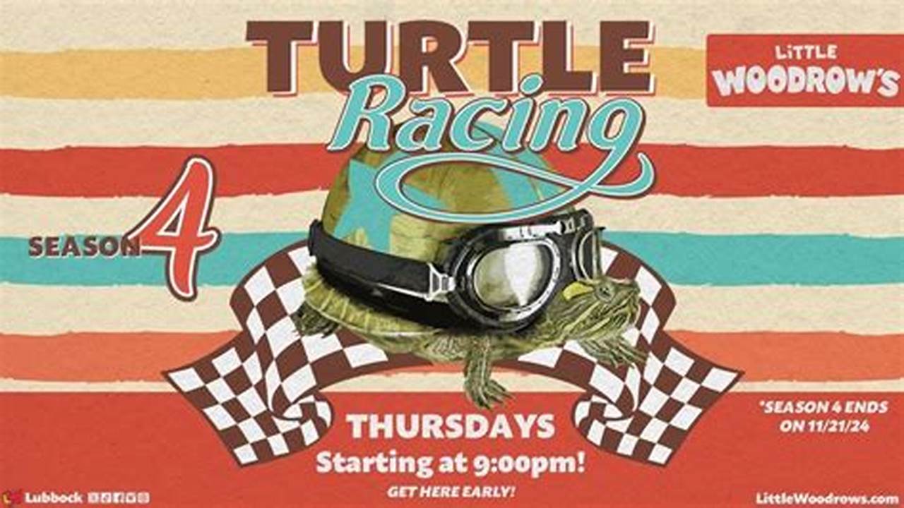 Little Woodrow's Turtle Racing 2024
