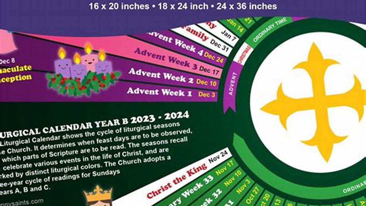 Liturgical Calendar 2024 Printable Proper Calendar Has Been Moved To The Liturgical Year &amp;Amp; Calendar Page., 2024
