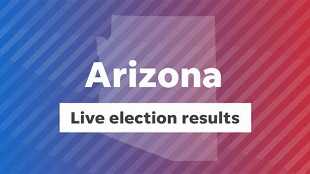 Live 2024 Arizona Election Results And Maps By County And District., 2024