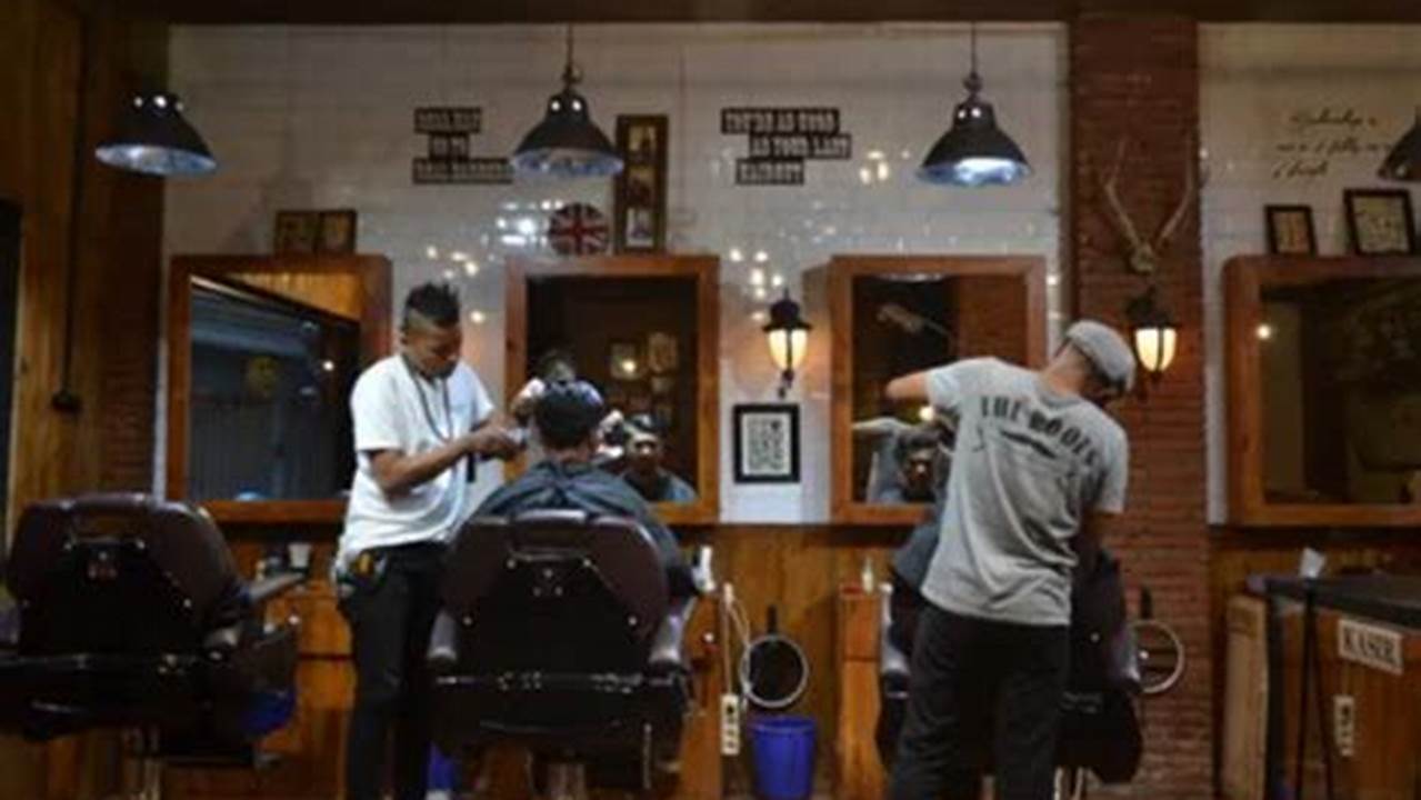 Lokasi Barbershop, Rambut Pria