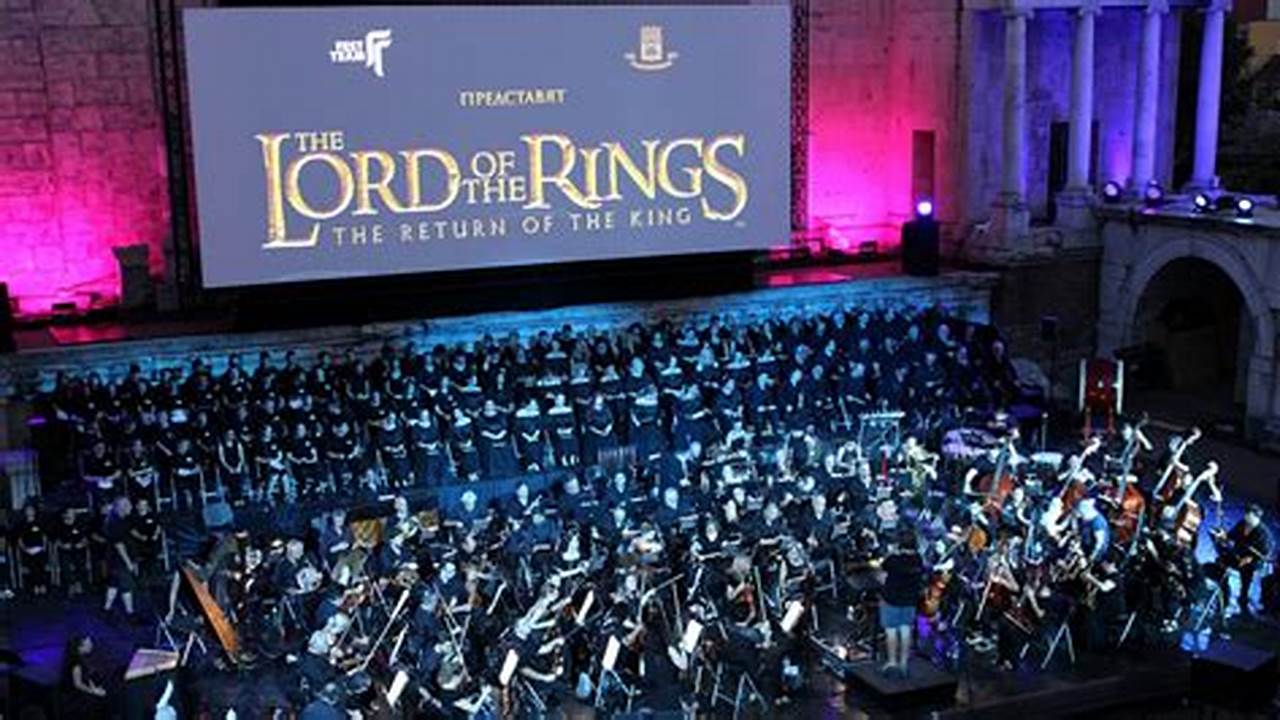 Lord Of The Rings In Concert 2024 Usa