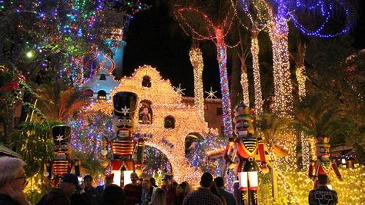 Los Abrigados Christmas Lights 2024 Los Angeles