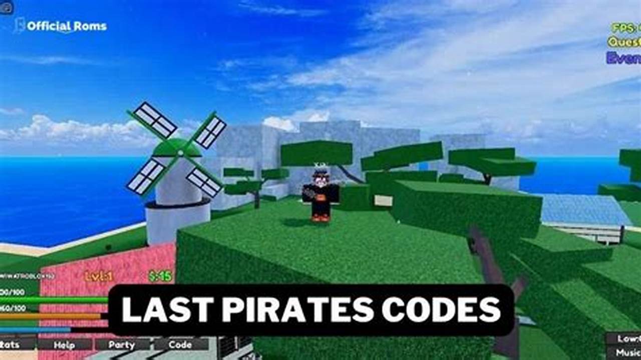 Lost Pirates Codes 2024 Trudi Valene