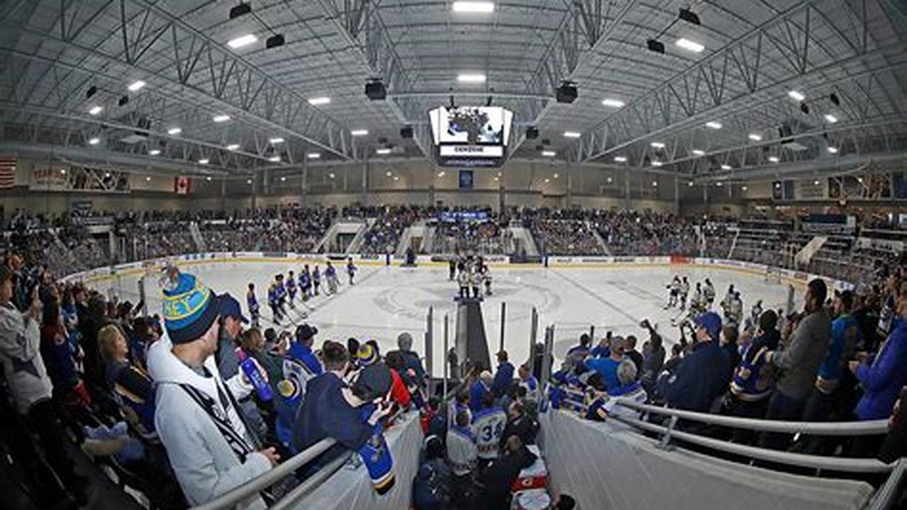 Louis Sports Commission And Lindenwood University, Centene Community Ice Center Is Proud To Be A Host Site For The 2024 Ncaa Di Men&#039;s Ice Hockey Regionals!, 2024