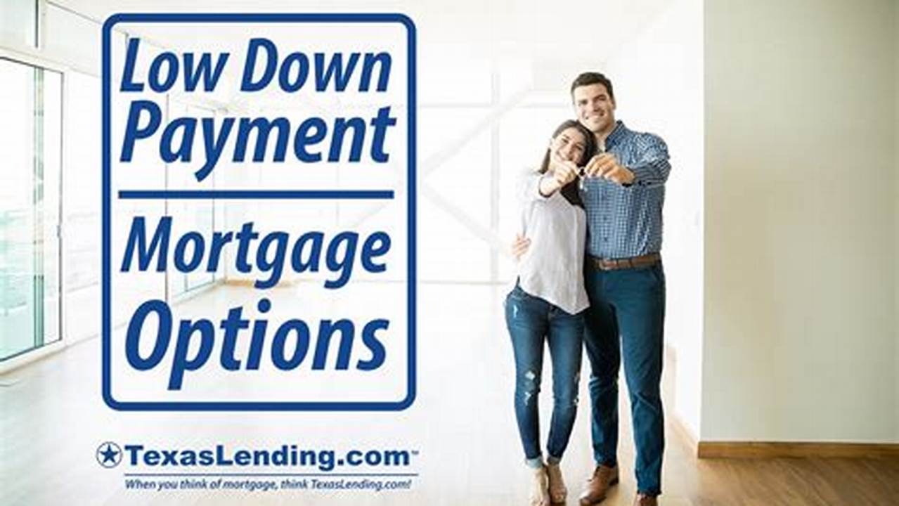 Low Down Payment Options, Loan
