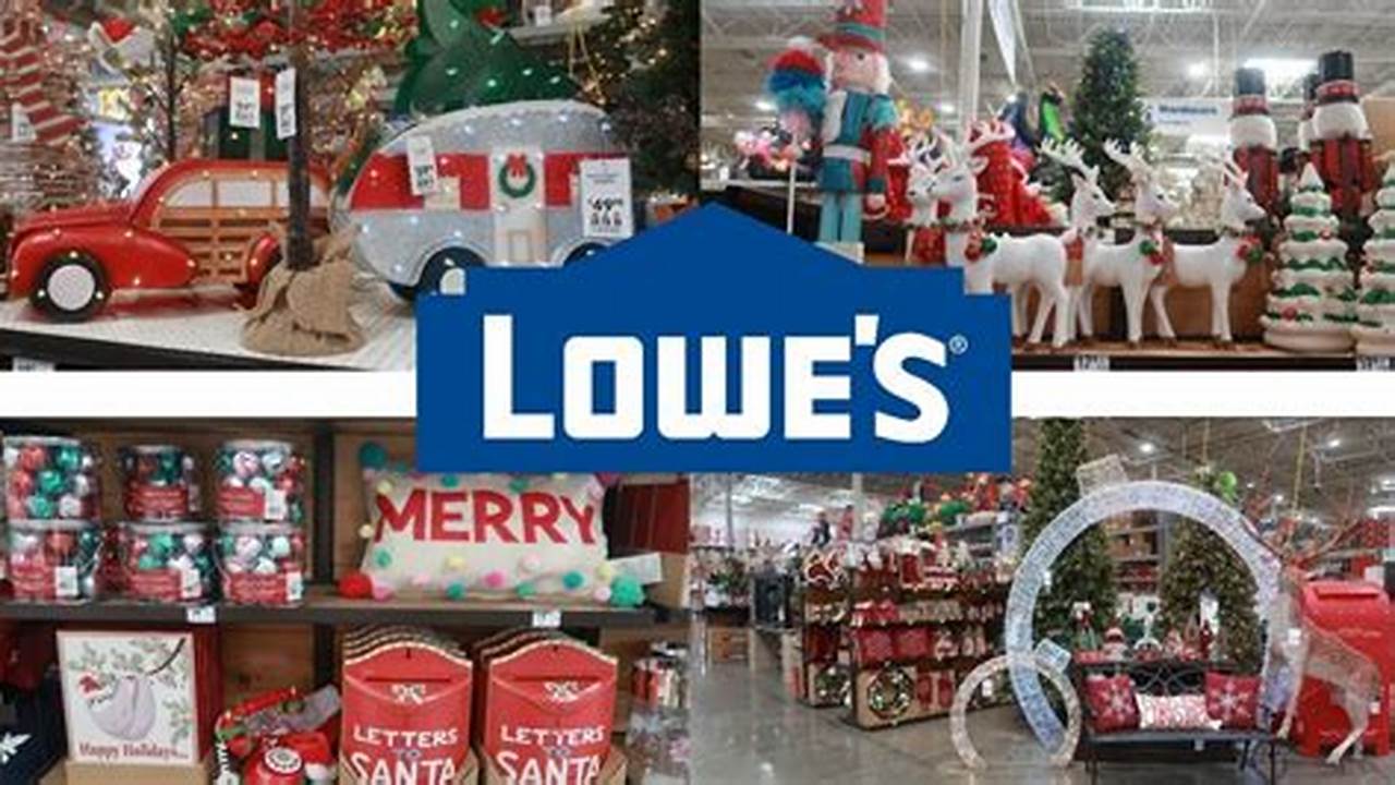 Lowe'S Christmas Day Hours