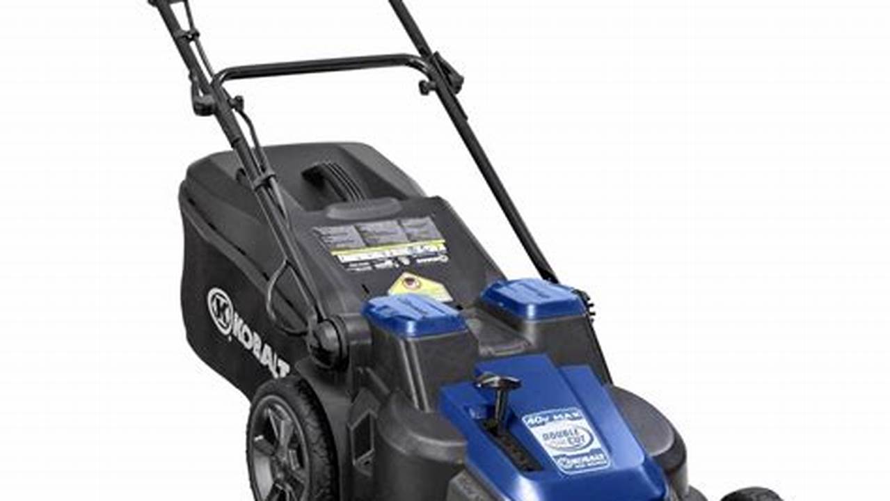 Lowes Electric Mower