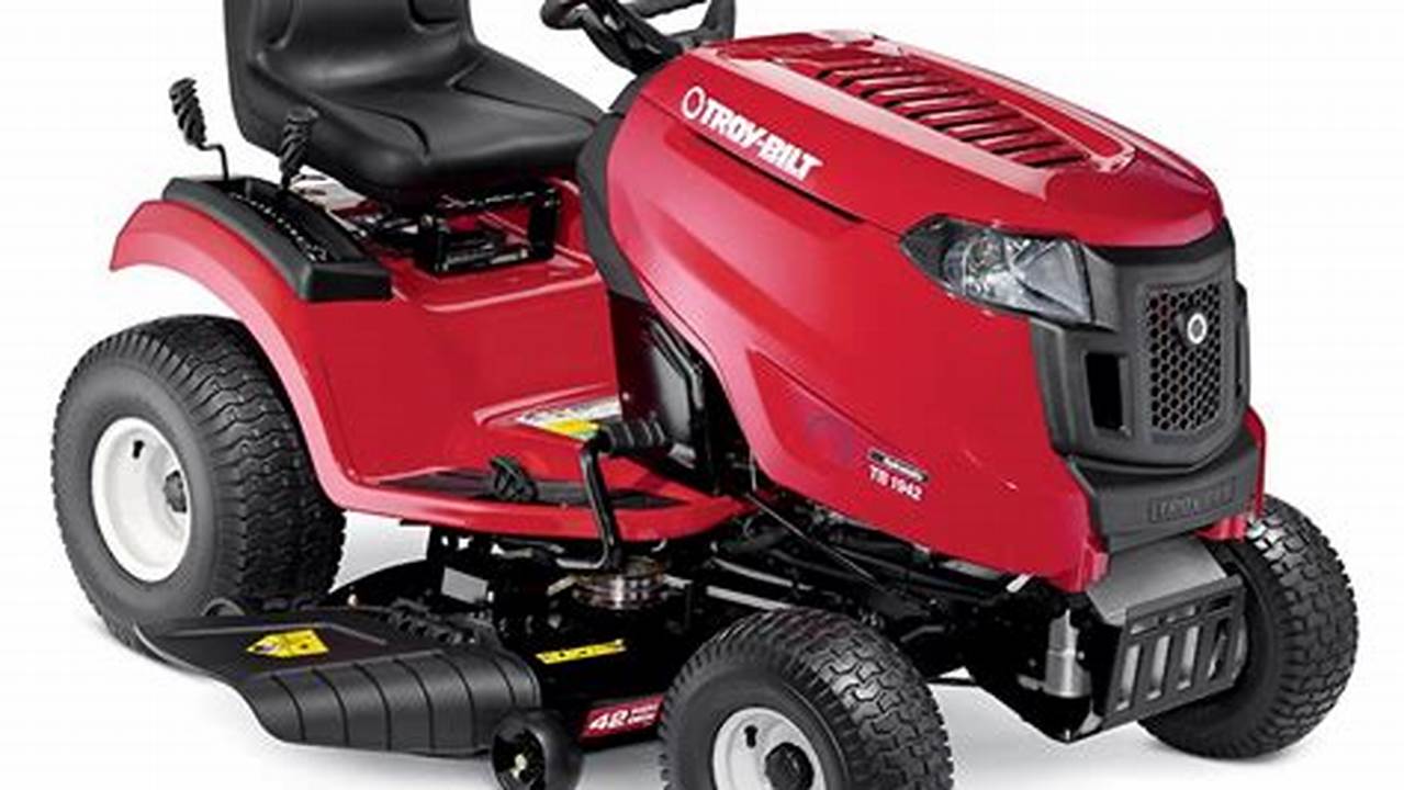 Unveiling the Power of Lowes Riding Mowers: A Revelation in Lawn Care