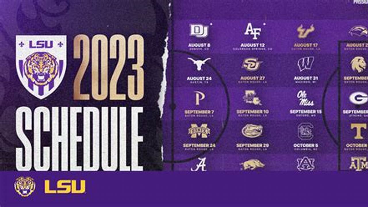 Lsu Scheduling Spring 2024