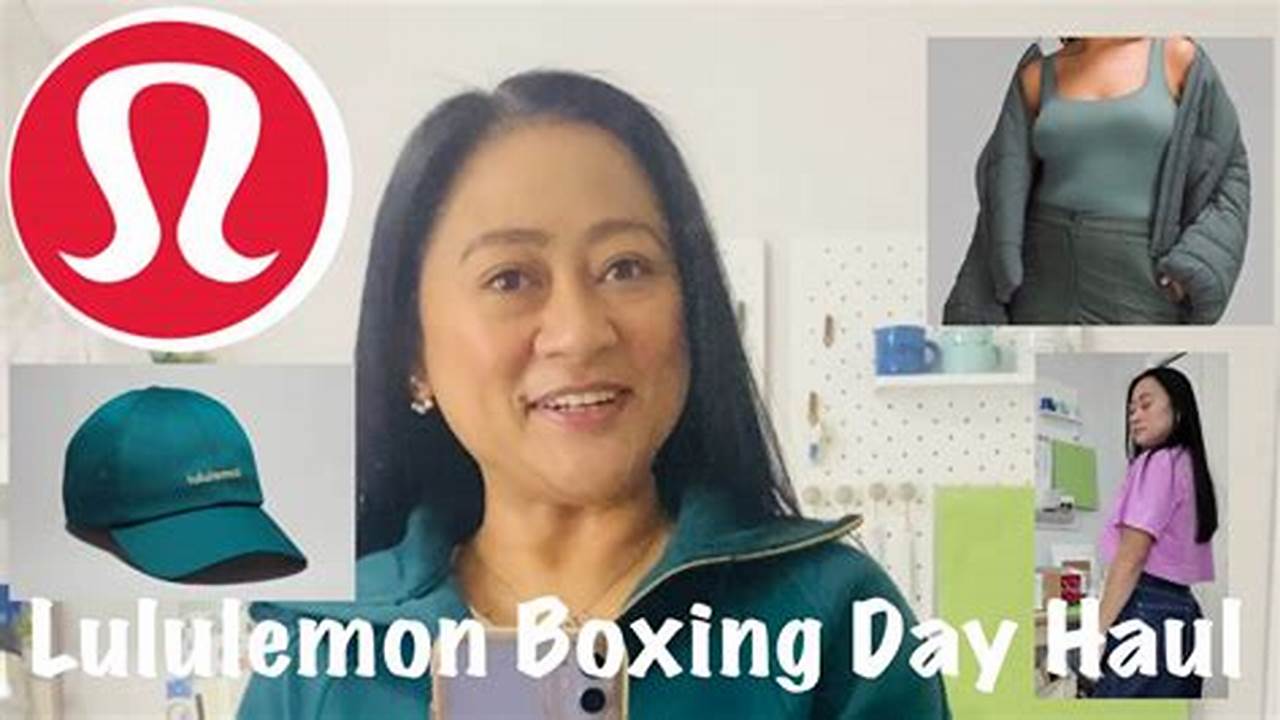 Lululemon Boxing Day Sale 2024