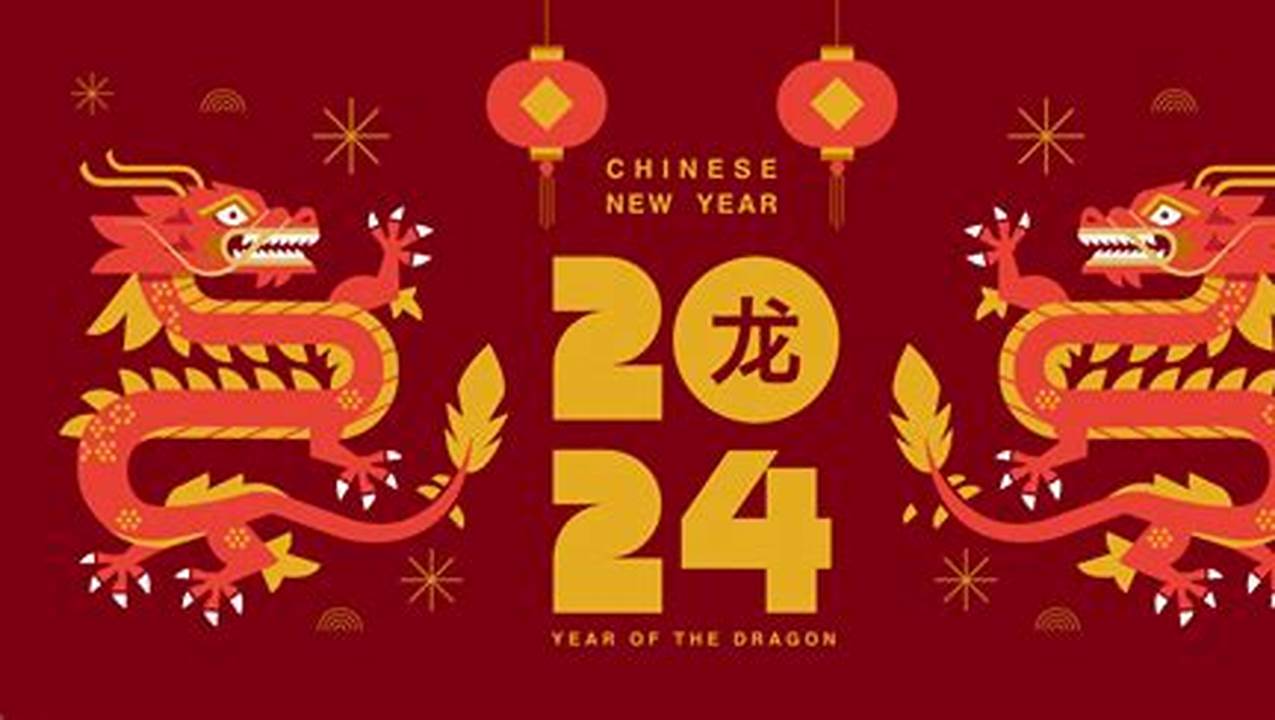 Lunar New Year 2024 Dragon Image