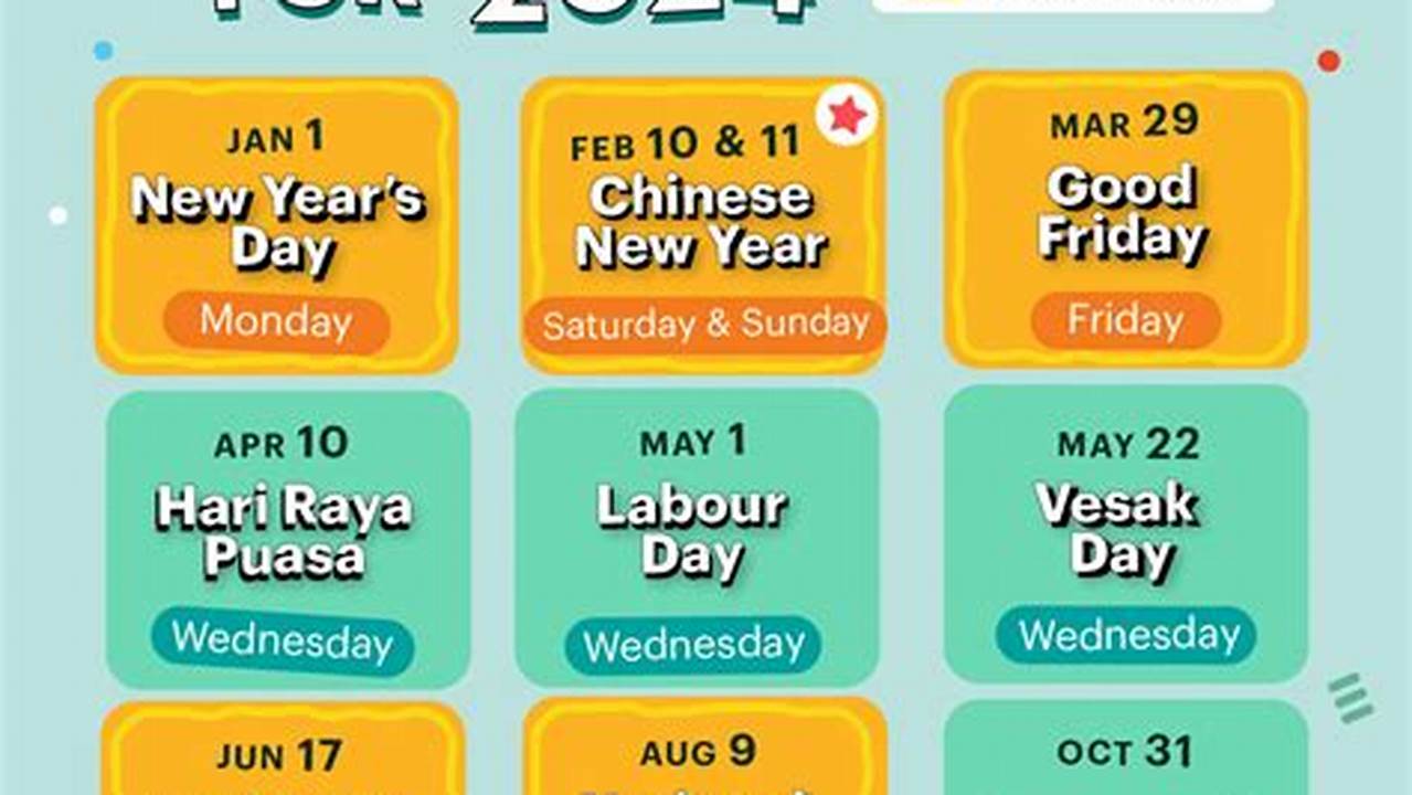 Lunar New Year 2024 Singapore Public Holiday