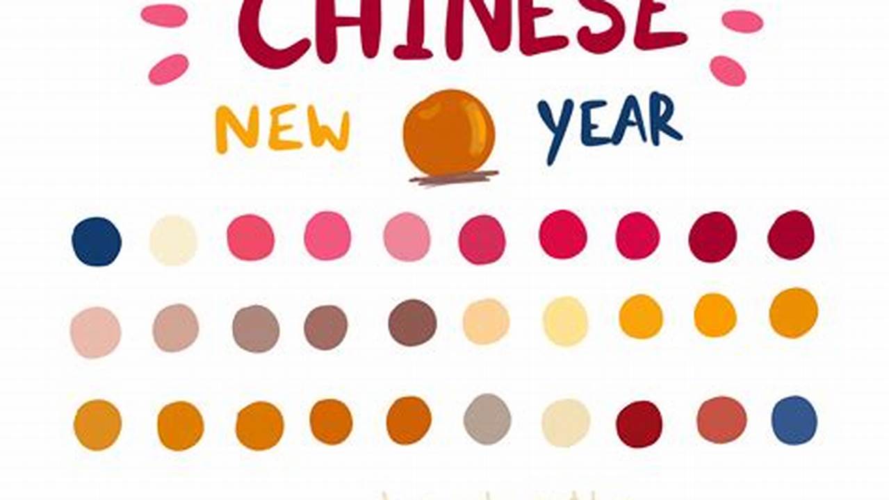 Lunar New Year Colors 2024