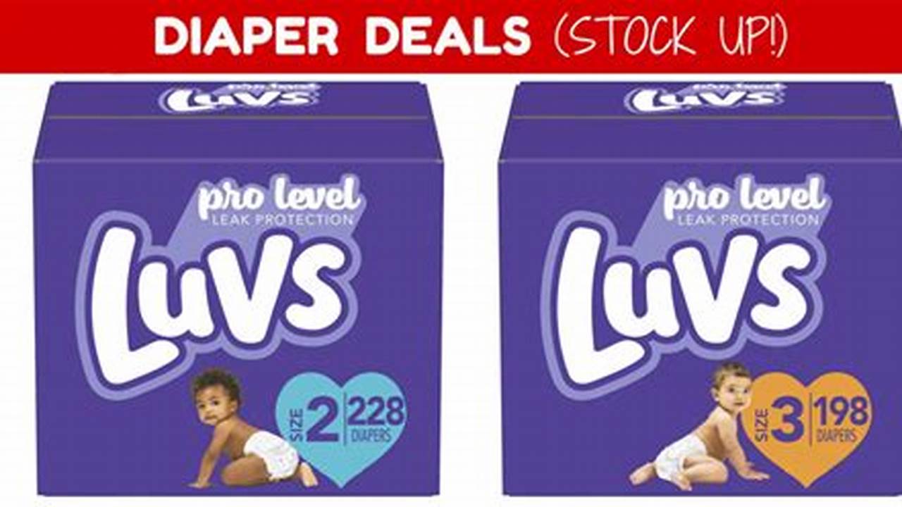Luvs Diapers Coupons 2024