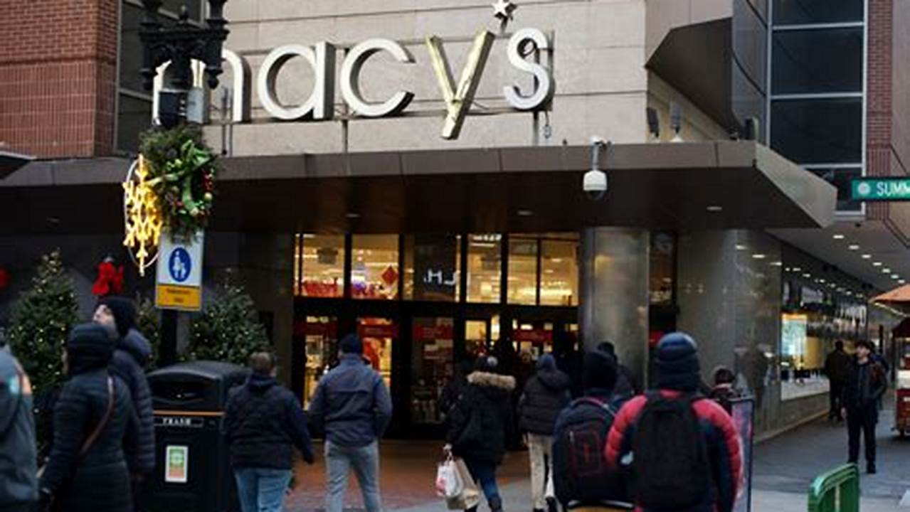 M Acy’s Has Announced It Will Be Cutting 2,350 Jobs And Closing Five Stores, Relaying The News In A Company Memo., 2024