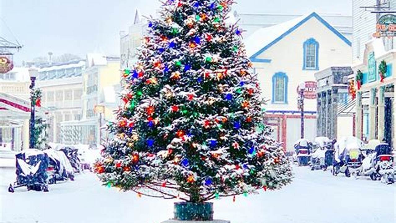 Mackinac Island Christmas Bazaar 2024