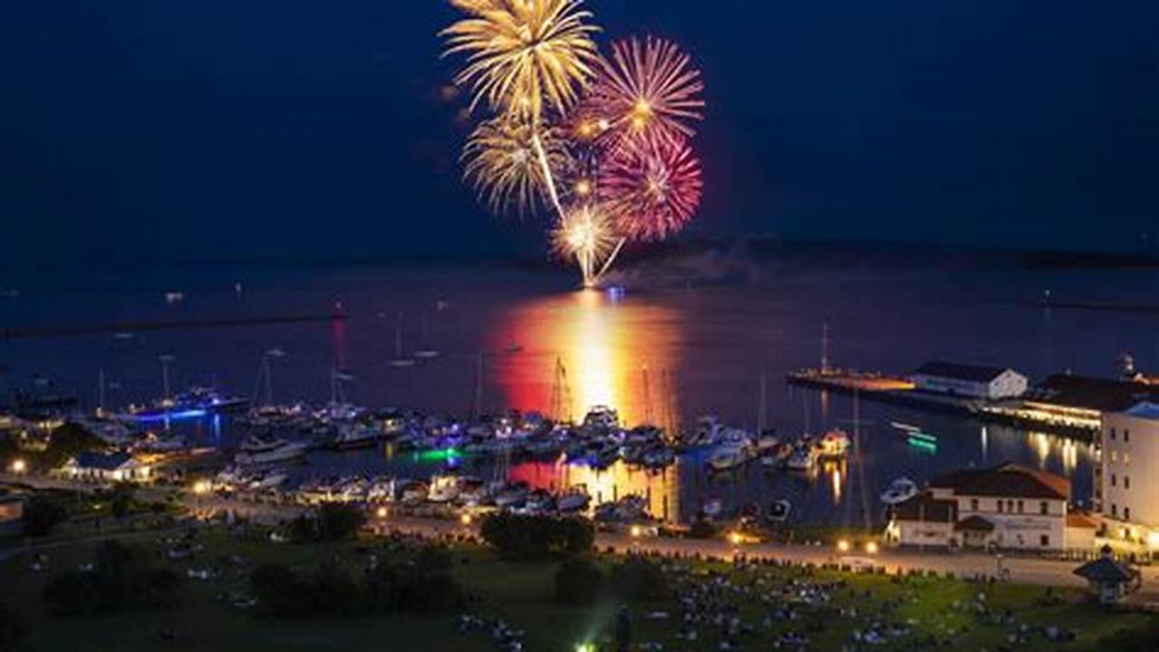 Mackinaw City Fireworks 2024