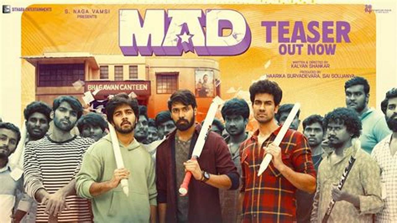 Mad Telugu Movie 2024 Cast