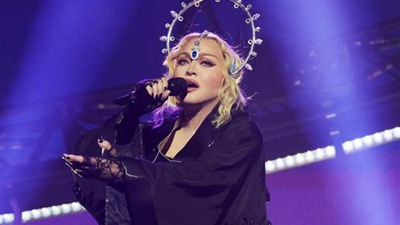 Madonna’s The Celebration Tour Is Set To Continue Until April 2024, Visiting Various Cities In Europe, North America, South America, Asia, And Australia., 2024