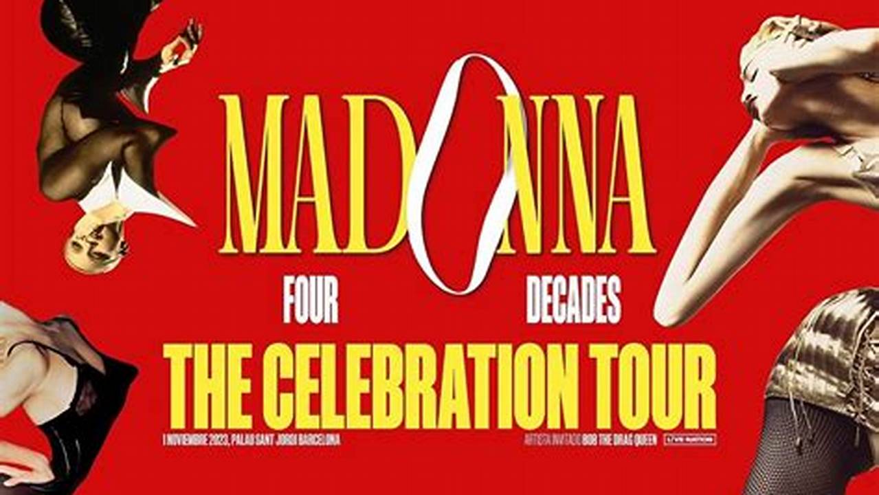 Madonna Brings The Celebration Tour To Rogers Arena In Vancouver., 2024