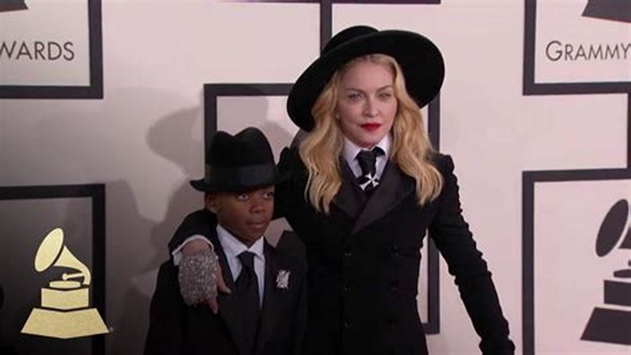 Madonna Stopping By The Red Carpet Fashion Cam At The 56Th Annual Grammy Awards On Jan., 2024