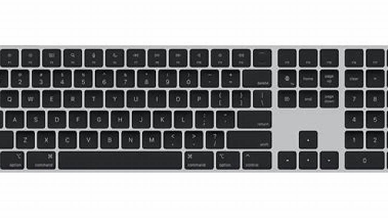 Magic Keyboard Is Available In Black And White For $299 (Us) For The., 2024