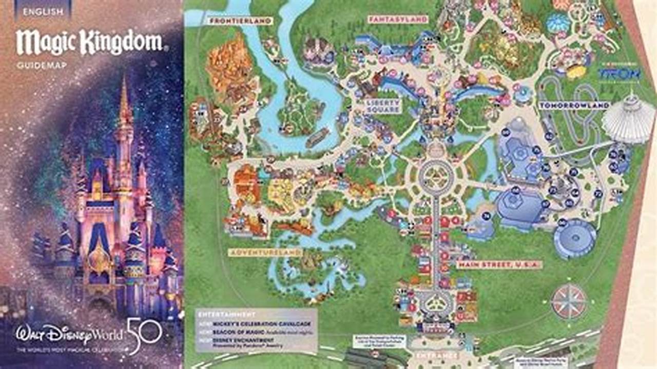 Magic Kingdom Map 2024 Pdf With Rides