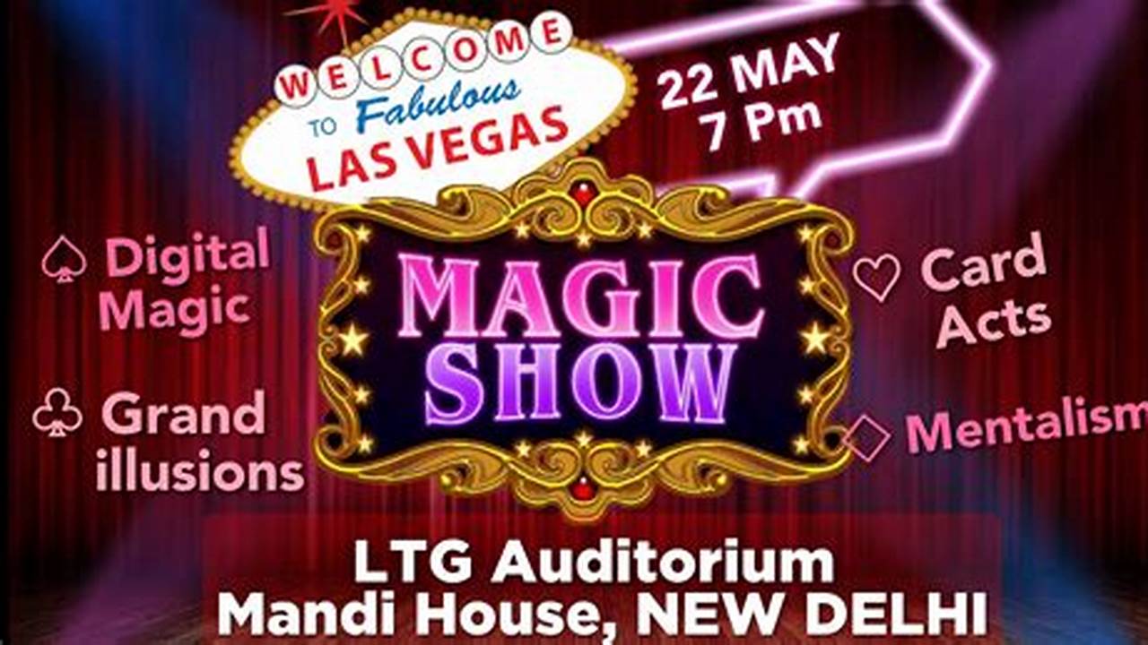 Magic Show Las Vegas 2024 Dates