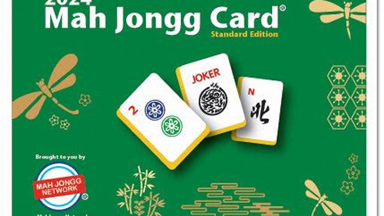 Mah Jongg 2024 Cards