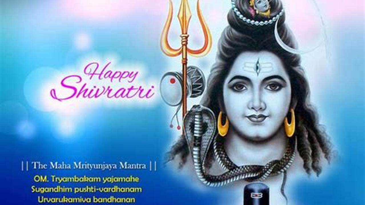 Mahashivratri Is An Annual Hindu Festival Celebrated To Honor Lord Shiva., 2024