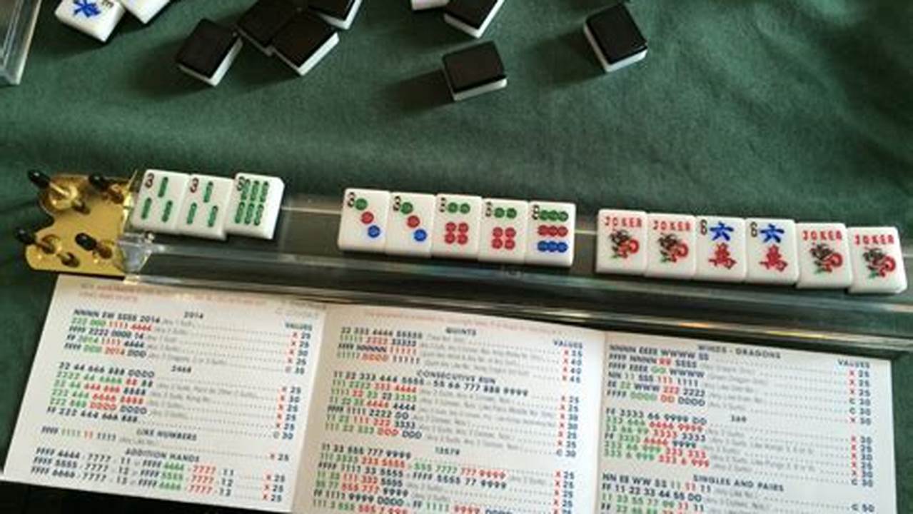 Mahjong Cards 2024