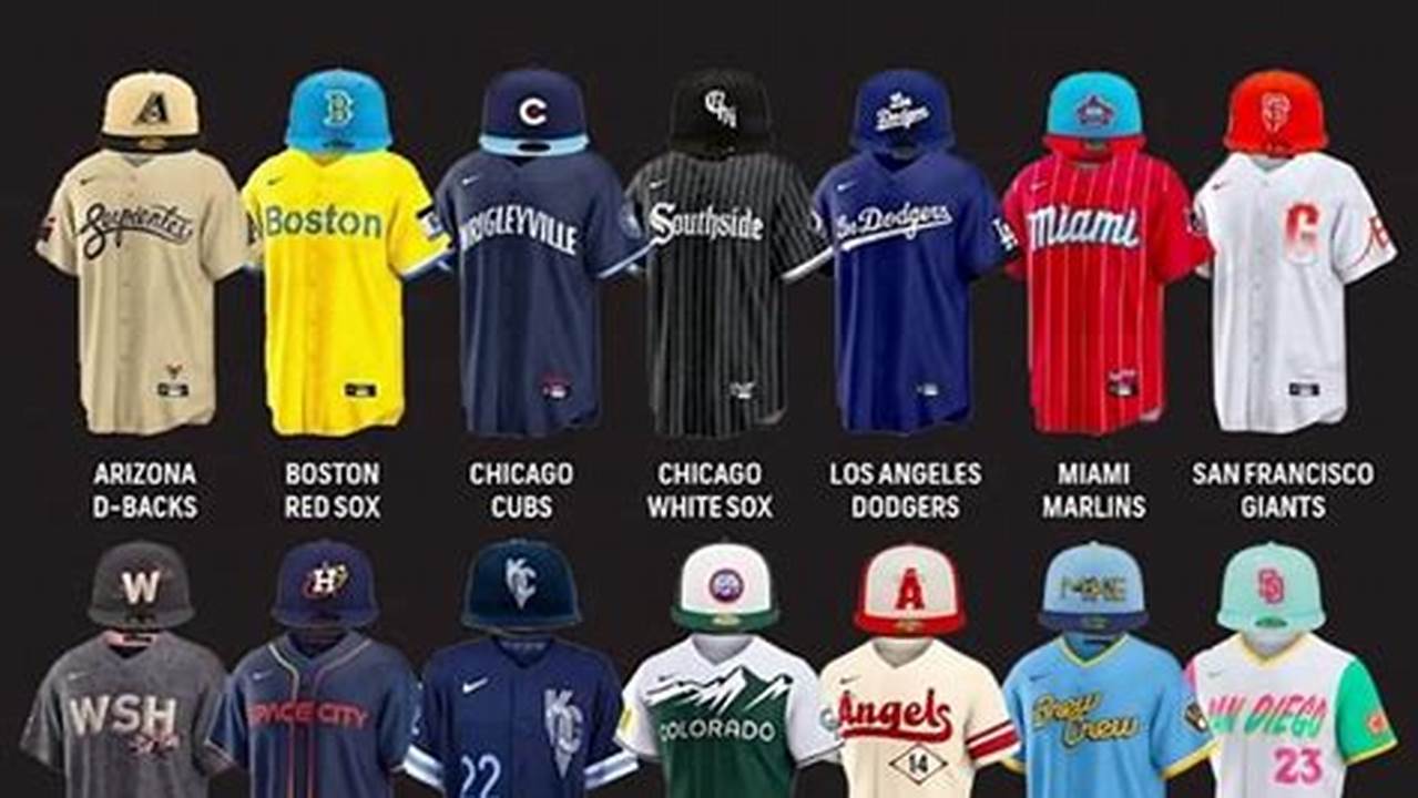 Major League Baseball Today Announced The Nine Teams That Would Be Getting A New Nike Mlb City Connect Uniform This Season;, 2024